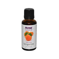 NOW Essential Oils, Tangerine Oil, Cheerful Aromatherapy Scent, Cold Pressed, 100% Pure, Vegan, Child Resistant Cap, 1-Ounce