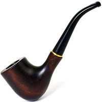 Royal wooden collection 4.3 inch Pocket Mini Handmade pear Tobacco Smoking Pipe | Pipes - (10,9cm).