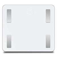 Lfsp Precision Bathroom Scales Fat Scale Intelligent Analysis of Body Composition Scales, Digital Scales Scales Bluetooth (Color : White)