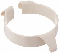 Plastic Food Guard. Color: White