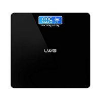 Electronic Scales Household Weighing Electronic Scales Human Body Weighing Simple Black Charging