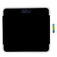 wosume LED Fat Scale,Household Smart Electronic LED Digital Body Fat Scale Accurate Measure Weight(Black)