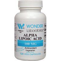 Alpha Lipoic Acid 100 mg - 120 Veg Capsules