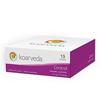 Koarveda - Control Instant Coffee - SynergyFit Spice Blend | Green Coffee Bean Extract | Vitamin D3 (1,000 IU) | Increased Energy, Focus and Mood | Supports Weight Loss and Inflammation | 15 Servings