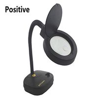 Desktop Hands Free Magnifying Glass 5X 8X HD Lens Adjustable Brightness Table Lamp Magnifier with 36 LED Lamps LIXFDJ Vision Assisted Magnification