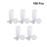 Exceart 100Pcs Digital Thermometer Probe Covers Disposable Universal Electronic Thermometer Sleeves for Oral Armpit Rectal Hospital First Aid Supply