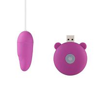 Oolong Wireless Remote Control Waterproof Maa-saage Tool for Couples (Purple)