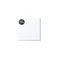 Sophistiplate 08Qca3 Classic Disposable 3-Ply Paper Dinner Napkins, Silver (Pack of 60)