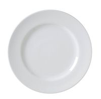 Vertex China AL-16 Alpine Plate, 10-1/2", Bright White (Pack of 12)