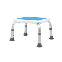 LCF Shower Chair with Blue Pearl Cotton pad, Shower Stools and Benches for Adults Elderly Seniors, Bath Chair Shower Benches for The Disabled, Shower Seats