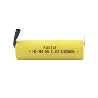 Kastar Rechargeable Shaver Battery Pack AA 1.2V 1000mAh Fits Braun, Norelco, Remington Shaver Models and Others (deatil Compatible Models Please Search The Below Description)
