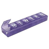 Ezy-Dose 7-Day Locking Pill Reminder, Small 1 each by Ezy-Dose (Pack of 2)