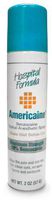Americaine Hospital Formula Maximum Strength Benzocaine Topical Anesthetic Spray | for Minor Cuts, Scraps, Burns & Sunburn | 2 Ounce Can