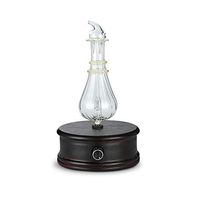 Essential Oil Aromatherapy Diffuser, Waterless Aroma Nebulizing Diffuser for Home, Office, Yoga, Spa Black