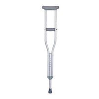 Underarm Crutches Light Weight Aluminun Alloy Walking Sticks Adjustable Height Non-Slip Cane Health Recovery Tool For Patients, 1 Piece, S, M, L,S