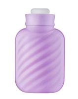 300ML Classic Silicone Cold or Hot Water Bottle - Purple