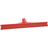 Vikan 71504 Rubber Polypropylene Frame Single Blade Squeegee, 20", Red