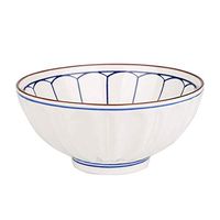 AXZHYX Bowl Japanese Rice Bowl Home Eating Ceramic Bowl Instant Noodle Bowl Simple Dish -6 Kinds of Size Optional Hotel Tableware Home Noodles Boiled Fish Soup Bowl (Color : 11.55.2cm)