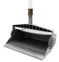 CORTECH 4969JAIL Long Handled Dust Pan,13 In. W,Black