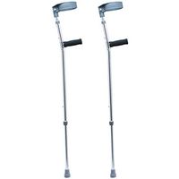 Walking Sticks Aluminium 10 Levels Height Adjustable 4 Levels Adjustable Handle Underarm Crutch Accessories Post Injury Or Surgery Support for Men and Women Walking Assisstant,2