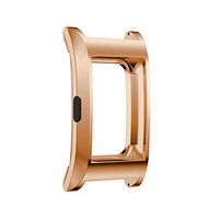 Lyperkin Compatible with Fitbit Charge 2,Luxury Stainless Steel Shell Full-Around Protective Case Cover 360 Degree Protective Compatible with Fitbit Charge 2.