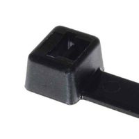 Hellermann Tyton T120R0UVC2 Heavy Duty Cable Tie, 15.2" Long, 120lb Tensile Strength, PA66UV, Black (Pack of 100)