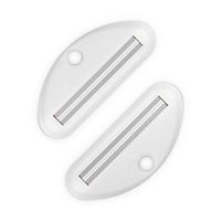 DIGITBLUE Toothpaste Tube Squeezer, 2-Pack Multipurpose Toothpaste Dispenser Squeezer, (White)