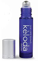 KELODA Deluxe Scar & Keloid Removal Oil & Massager, 1 oz | For Treatment of Surgical Scars and Piercing Keloids, Acne & Burns | With Coconut, Shea, Turmeric, Lavender, Helichrysum Oils and Vitamin E