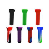 Reusable Silicone Rolling Cigarette Tip Filter for DIY Cigarettes,Blunt, Color Random (10)