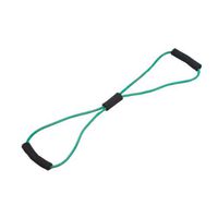 Cando 10-5593 Green Bow-Tie Tubing, Medium Resistance, 30" Length
