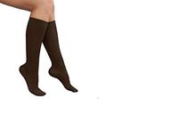 Advanced Orthopaedics Ladies Compression Knee High Socks, Black, Large