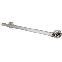 Kingston Brass DR710186 Designer Trimscape Templeton  Grab Bar 18-Inch with TL TIP, Polished Nickel