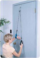 Reach 'N Range Pulley with Assist With metal bracket-”Fits standard and thick doors - Model A873622