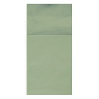 Hoffmaster 020161 Quickset Dinner Napkin, Coin Embossed, 2-Ply, 1/8 Fold, 17" Length x 17" Width, Soft Sage (Case of 800)