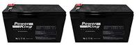 Acorn 130 Stairlift Replacement Batteries (2) 12V8ah 12% Longer Run Time Than Original Batteries Beiter DC Power