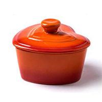 AXZHYX Bowl Color Ceramic Bowl Baking Roasting Bowl Small Heart-Shaped Baking Bowl Cake Pudding Mold Rice Bowl Rice Bowl Salad Bowl Gift Hotel Tableware Home Noodles Boiled Fish Soup Bowl