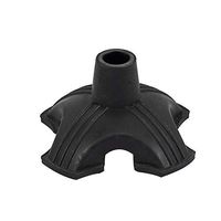 Fastwolf Standing Quad Self Standing Walking Cane Tip - Stable Cane Support Walking Stick Base Tip Stabilizing Device Self Standing Quadruple Cane Tip