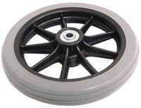 Wheel 6" GROOVED for NOVA 4202C/4203/4207/4208 & Old Style 4202 (Includes Bearings) (Light Grey) - P42052