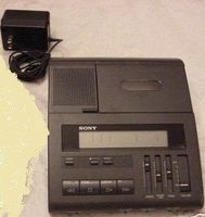 Sony BM-77 Standard Cassette 2 speed two-speed transcriber transcription machine