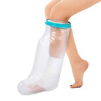 【2020 Upgraded】Waterproof Leg Cast Cover for Shower and Bath, Reusable Sealed Leg Cast Cover Protector to Protect The Bandage, Wound, Part Away from Moisture, Keep Casts and Bandage Dry