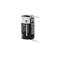 EEMB 1/2 AA 3.6 V Lithium Battery with Tabs ER14250 1200 mAh High Capacity Li-SOCl2 3.6Volt Lithium Thionyl Chloride Batteries Non Rechargeable UL Certified