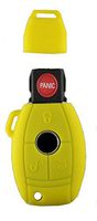 Silicone Smart Key FOB Cover for Mercedes-benz Fits Many Models C, Cl, CLK Case (Yellow)