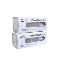 Ear Thermometer Probe Covers Disposable Lens Filter Refill Caps Filters ThermoScan Non-Contact Plastic Replacer (Ear Thermometer Probe Covers, 40pcs)