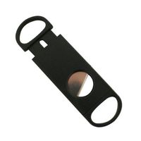 2-Finger Guillotine Cigar Cutter, single stainless steel blade