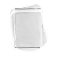 9 x 12 Inch Crystal Clear Plastic Cello Bags (200 Pack) - Resealable Cellophane Sleeve with Self Adhesive Flap - Store Greeting Cards, Photos, Letters - USPS Mailer (1.6 Mil Thick) CELLO09X12CL200