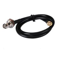 HA-KKa RF Pigtail Cable RP-SMA Male to RP-TNC Female Connector KSR195 30cm