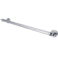 Kingston Brass DR710241 Designer Trimscape Templeton  Grab Bar 24-Inch with TL TIP, Polished Chrome