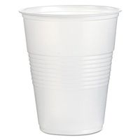Boardwalk TRANSCUP16CT Translucent Plastic Cold Cups, 16oz, 50/Bag, 20 Bags/Carton