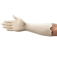 Rolyan Forearm Length Right Compression Glove, Full Finger Compression Sleeve to Control Edema and Swelling, Water Retention, and Vericose Veins, Covers Fingers to Forearm on Right Arm, Large