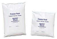 6-1/4" x 6" x 1" Freezer Pack - 16 oz. (18 Cold Packs) - AB-710-2-16